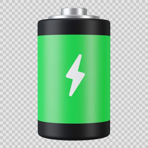 Battery 3d icon