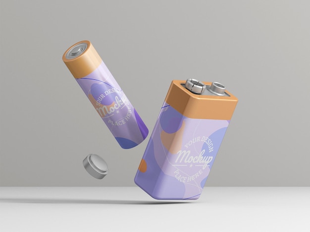 battery mockup design