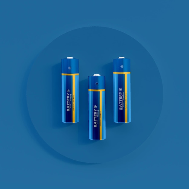 Battery Mockup PSD