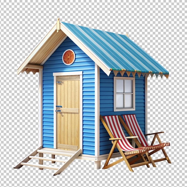 PSD beach cabin