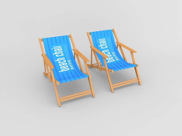 Beach Chair Mockup