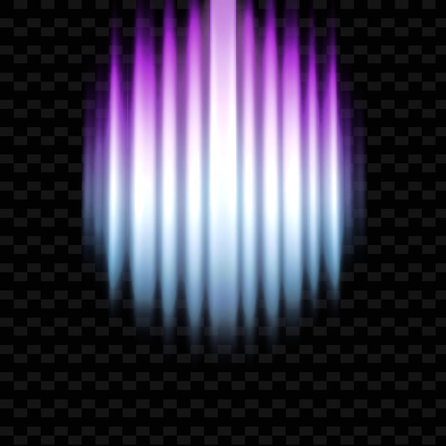 Beam Aurora Thick Vertical Beams of Light Glowing Steadily Deep Purp PNG Sparking Light Texturel