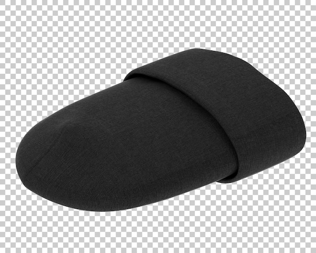 Beanie on transparent background 3d rendering illustration