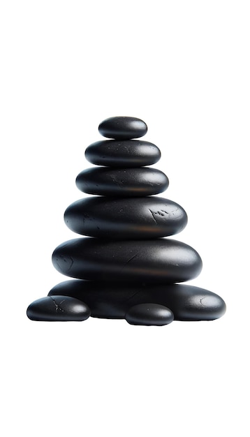 PSD beautiful black zen stones