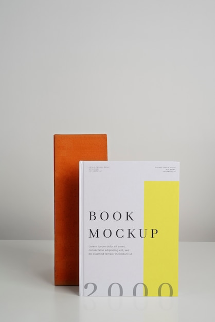 PSD beautiful book cover mockup