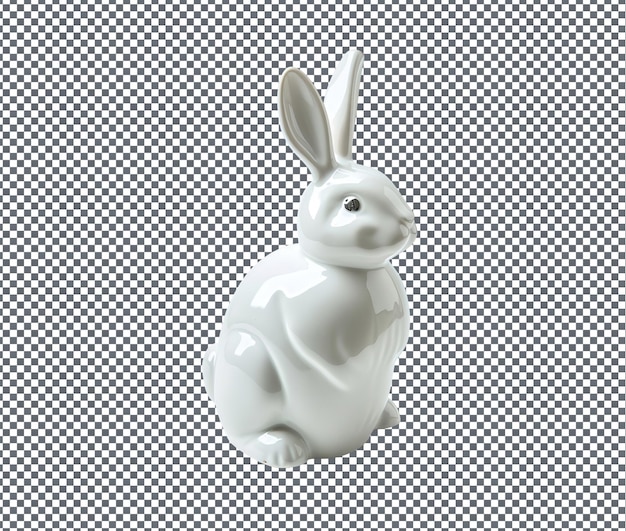 Beautiful Bunny shaped Soap isolated on transparent background