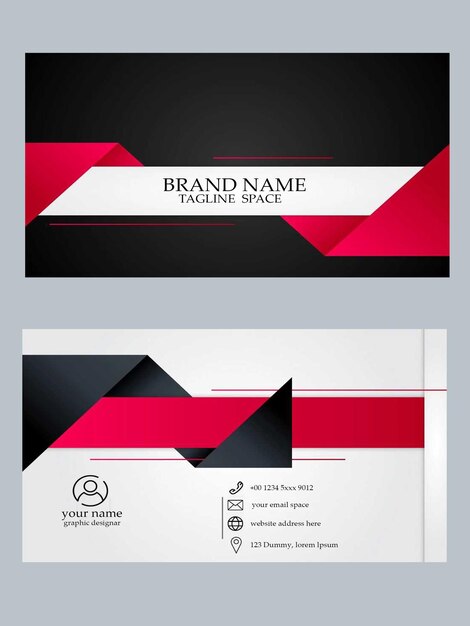 a beautiful business card