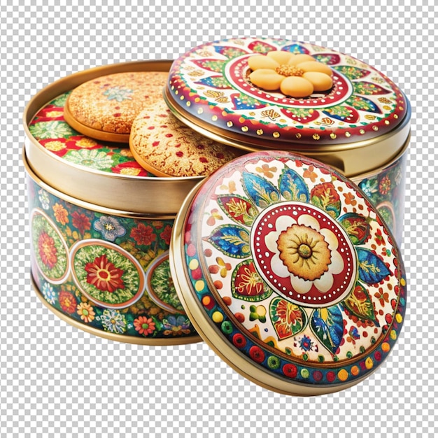 PSD beautiful cookie tins