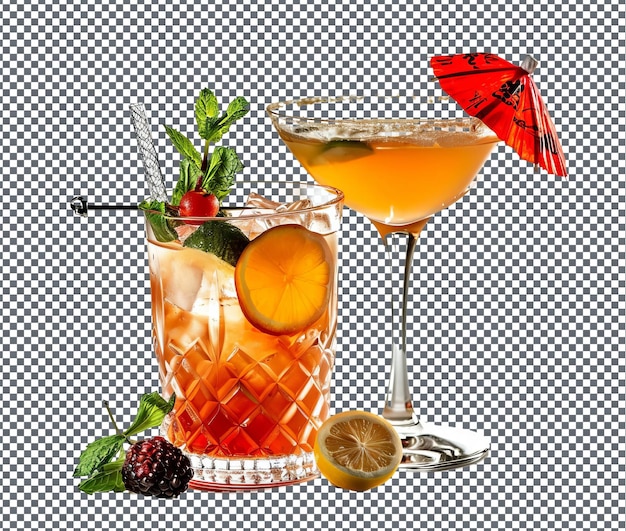 Beautiful Couples monogrammed mixology class isolated on transparent background