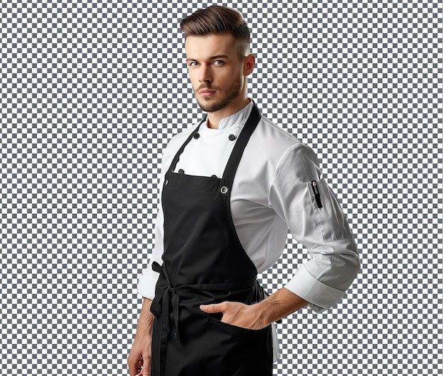 Beautiful Customized photo apron isolated on transparent background