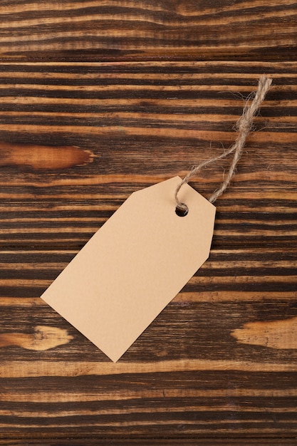 Beautiful eco paper labels mockup