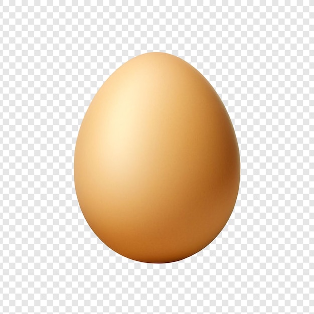 PSD beautiful egg png isolated on transparent background