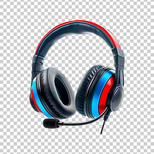 Beautiful headphone on transparent background