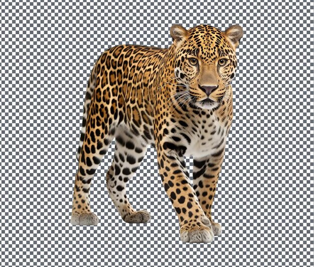 PSD beautiful jaguar isolated on transparent background