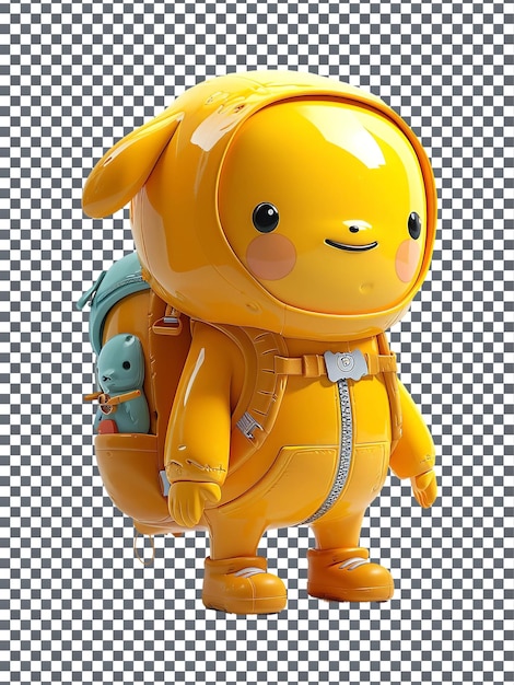 Beautiful Jake the Dog Adventure isolated on transparent backgroun