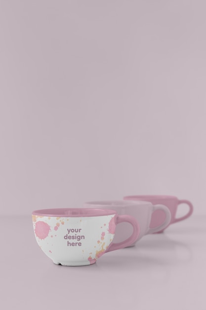 Beautiful mug mockup