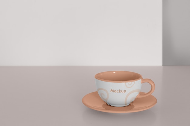 Beautiful mug mockup