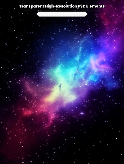 Beautiful nebula stars and galaxies Elements of this image furnished