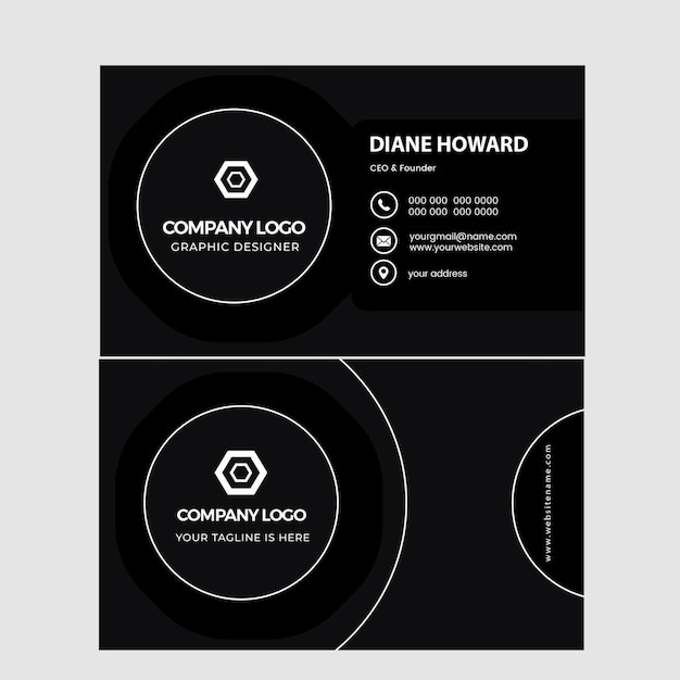 PSD beautiful and professional business card