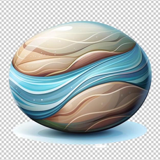 beautiful river stone illustration