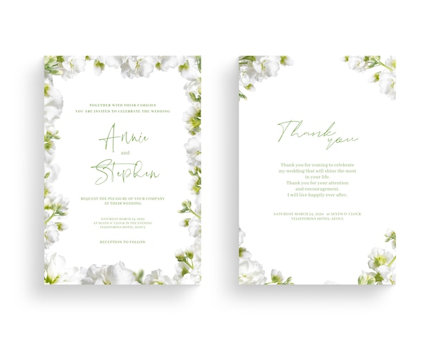 Beautiful spring flower frame, invitation, wedding card, thanks greeting,