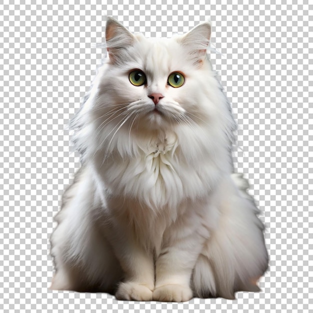 beautiful Turkish angora cat white