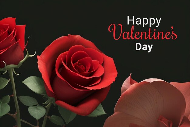 beautiful valentine's day background with love