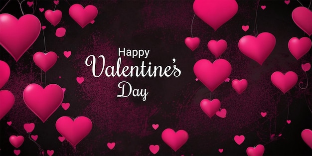 beautiful valentine's day background with love