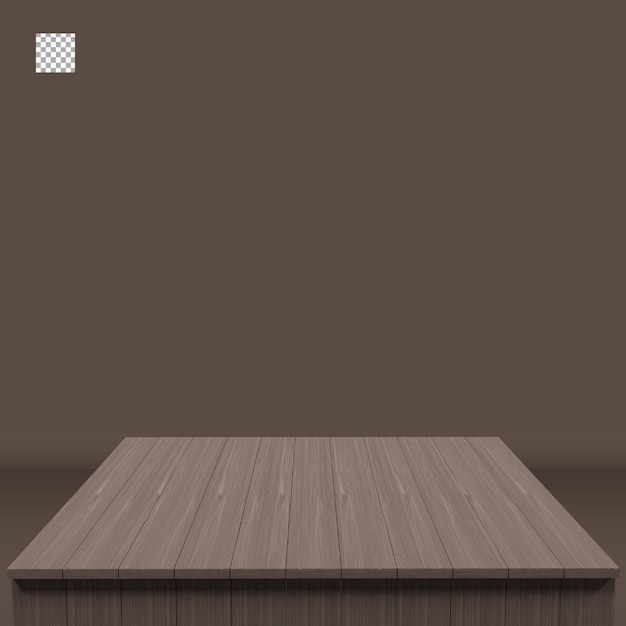 Beautiful wood board 3d render for design