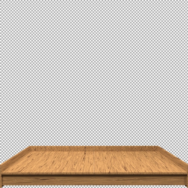 Beautiful wood board 3d render for design