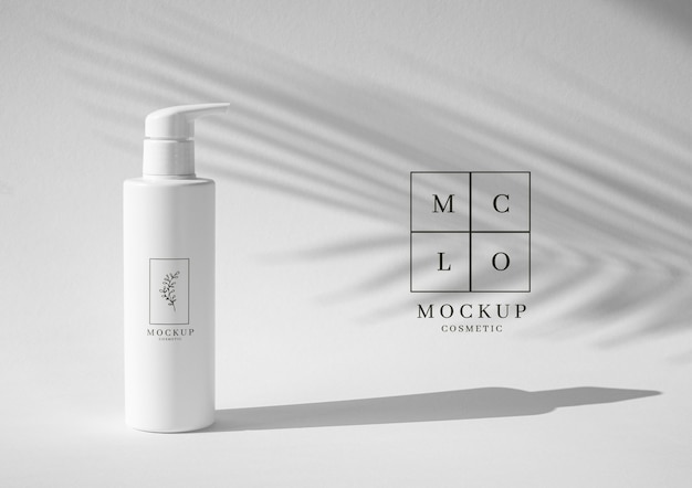 Beauty care cosmetic product mock up