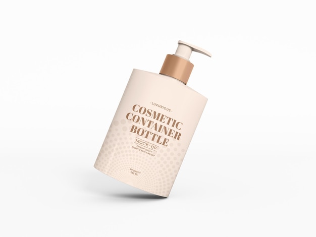 Beauty Cosmetic Container Mockup