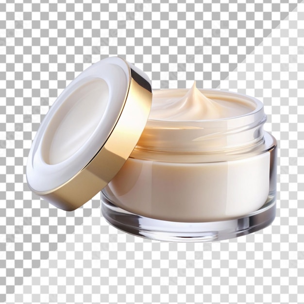 Beauty product on transparent background