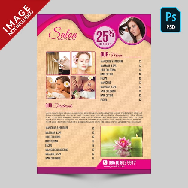 Beauty Salon Flyer 