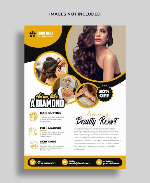 Beauty salon flyer