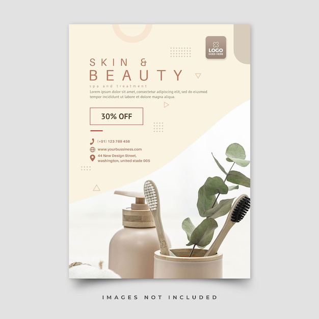 PSD beauty and spa template