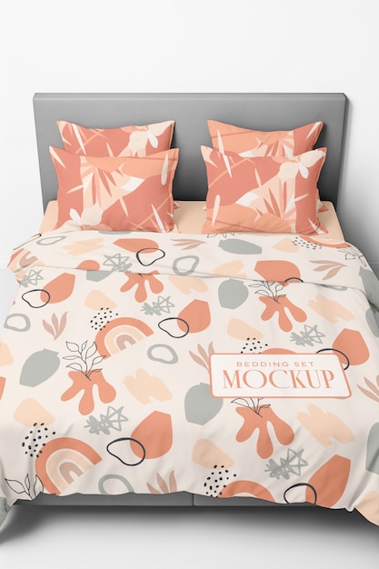 Bedding set  mockup