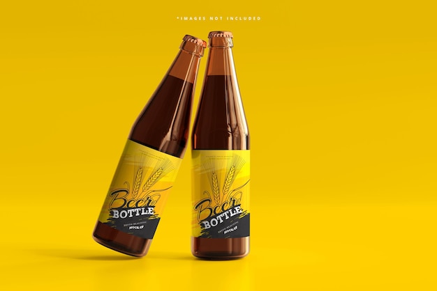 Beer Bottle Mockup