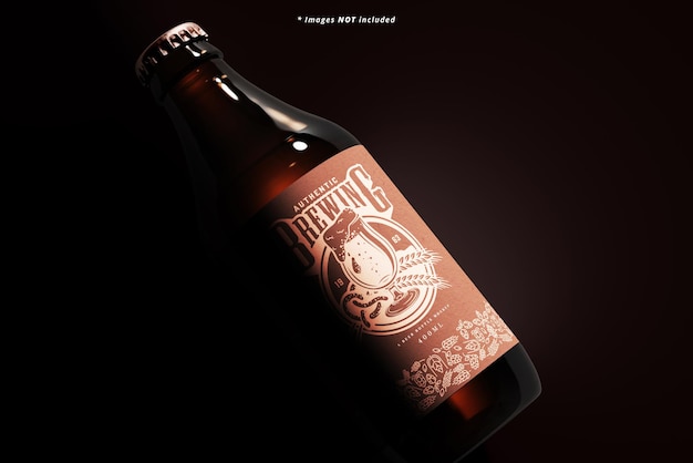 Beer Bottle Mockup