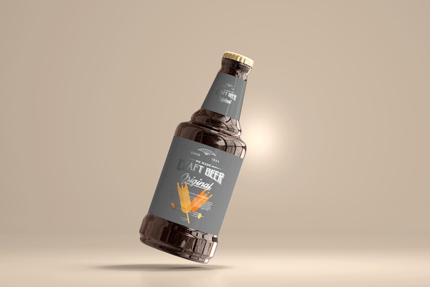 Beer Bottle Mockup