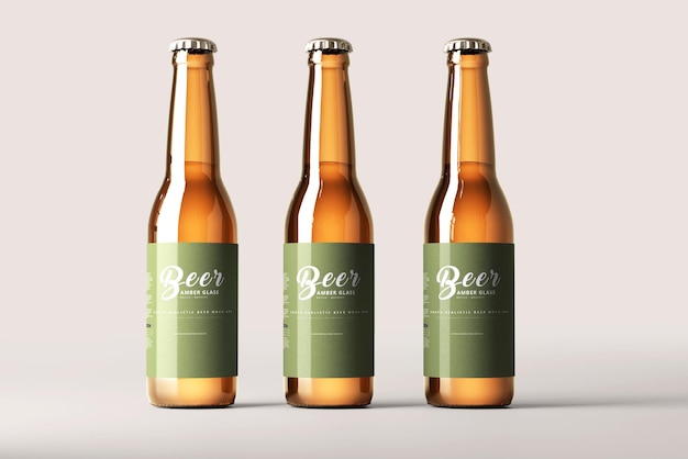 Beer Bottle Mockup