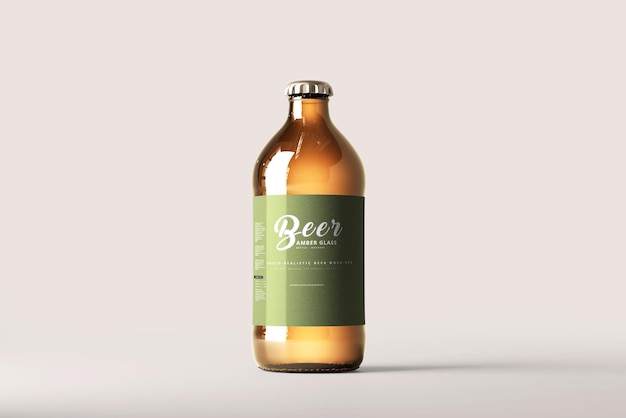 Beer Bottle Mockup