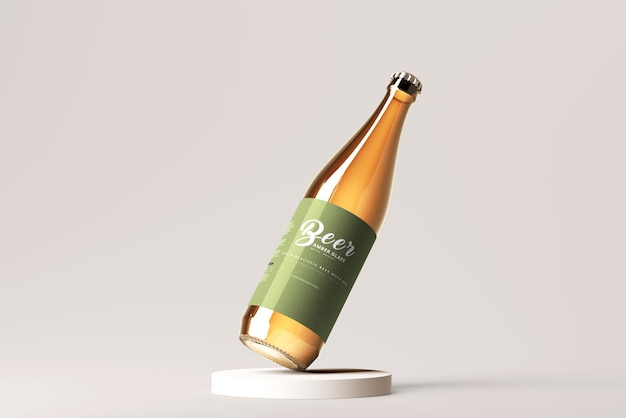 Beer Bottle Mockup