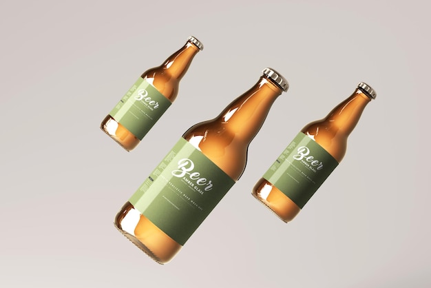 Beer Bottle Mockup