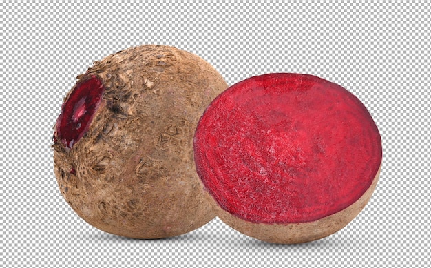 Beetroots isolated