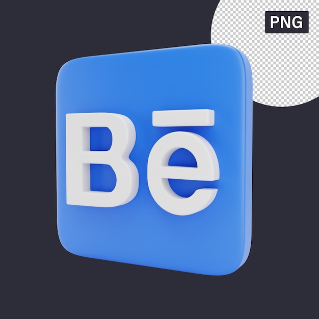 Behance 3D Logo Design