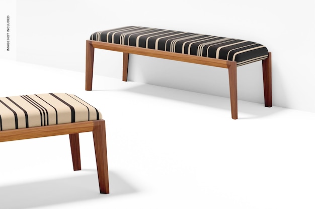 Benches Mockup