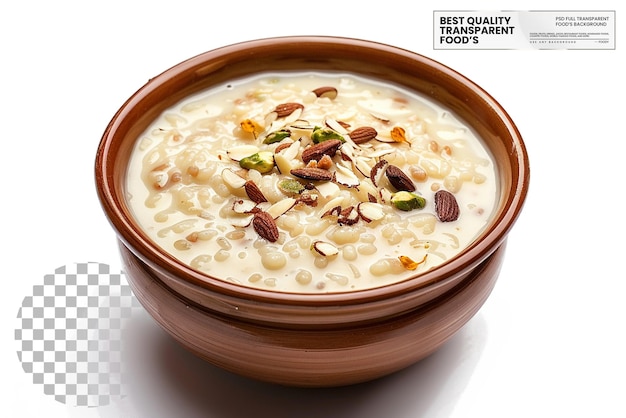 Bengali Kheer Traditional Rice Pudding a Sweet Delicacy on transparent background