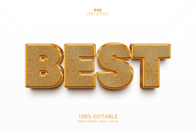 Best PSD Editable Text Effect Design