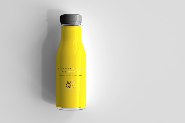 Beverage Bottle Mockup